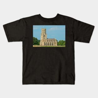 Fotheringhay Church, Northamptonshire Kids T-Shirt